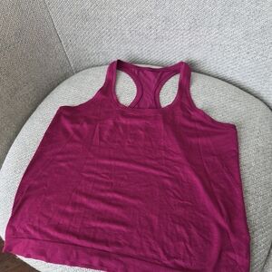 Lululemon Athletica Magenta Tank Top